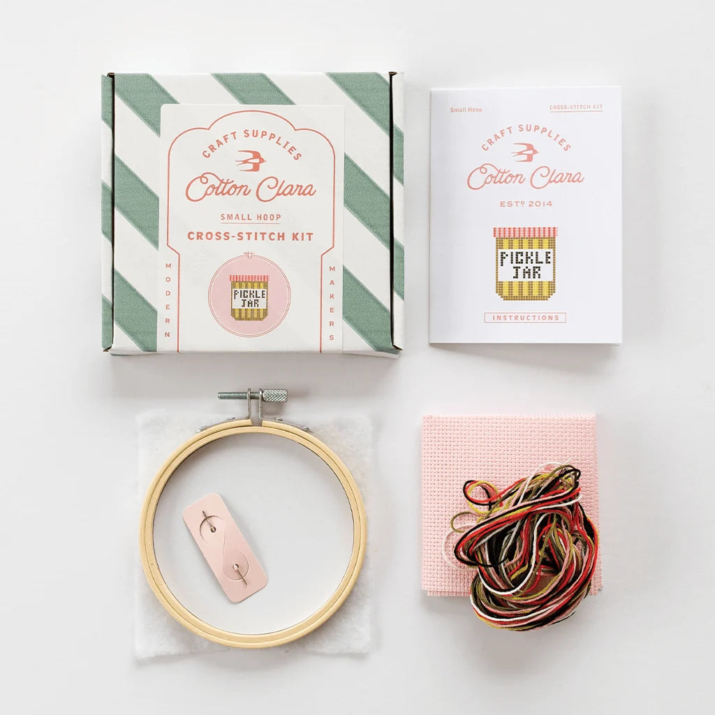 Cotton Clara Pickles Cross Stitch Kit