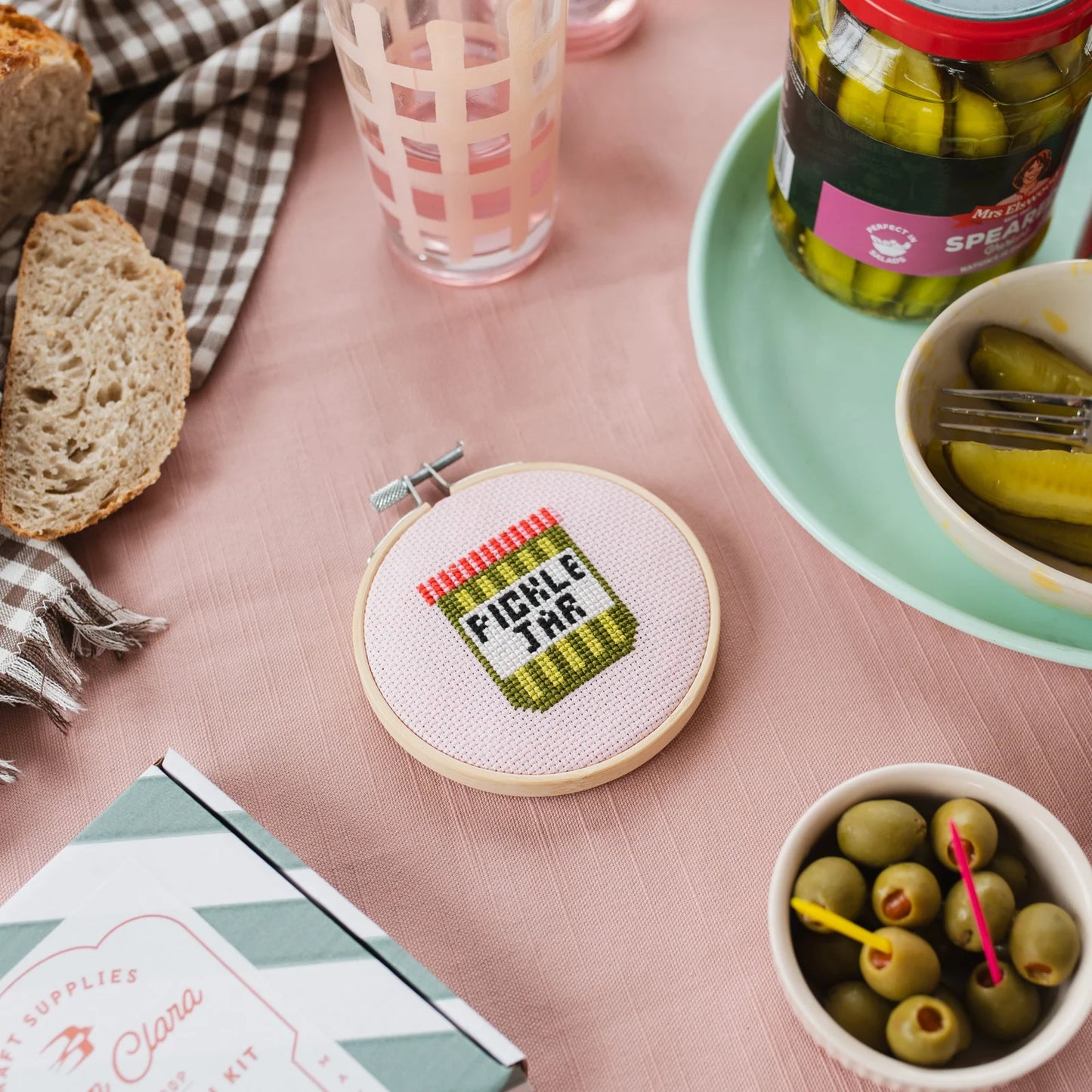 Cotton Clara Pickles Cross Stitch Kit