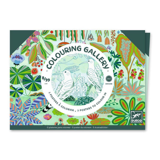 Djeco Dj08690 - Colouring Gallery Wilderness