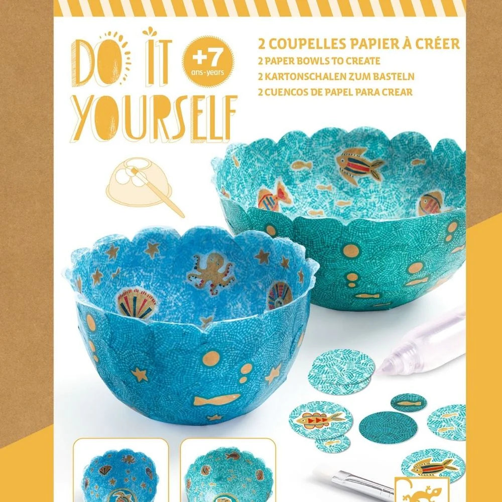 Djeco Dj07983 Do it Yourself Paper Bowls