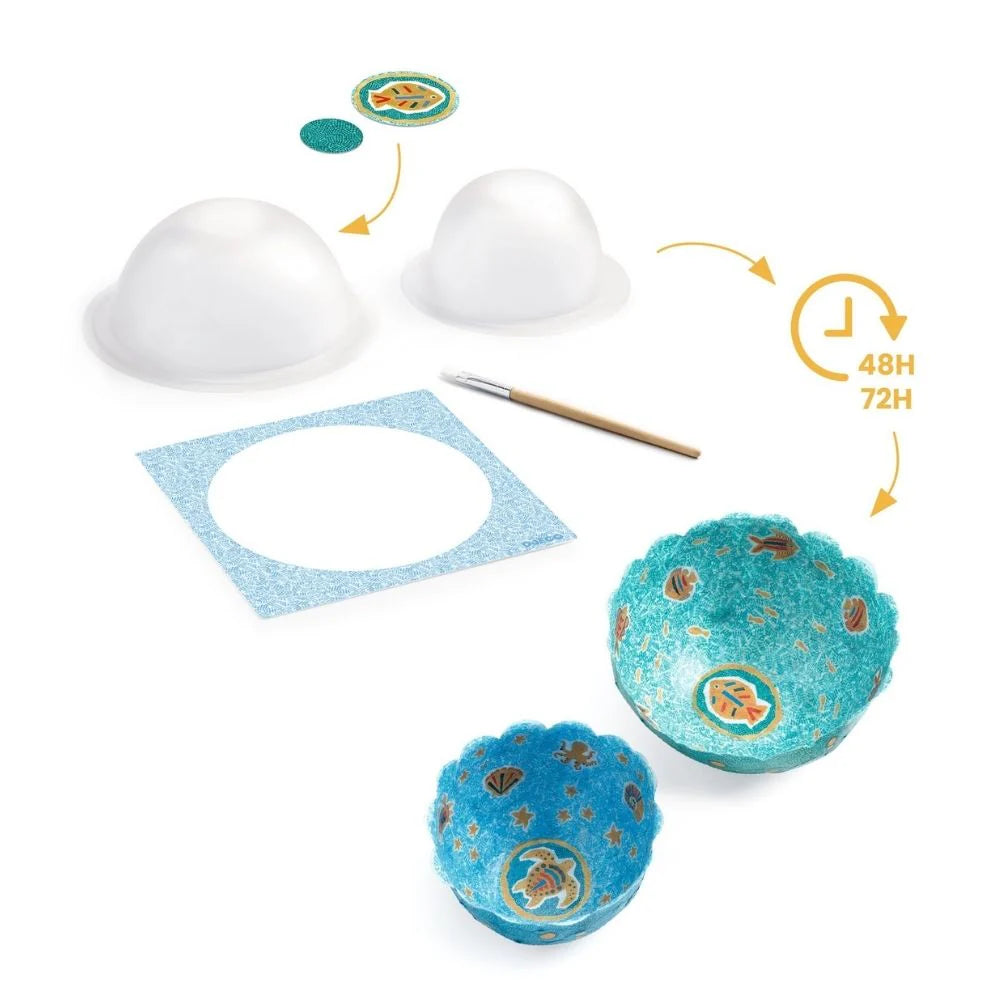 Djeco Dj07983 Do it Yourself Paper Bowls