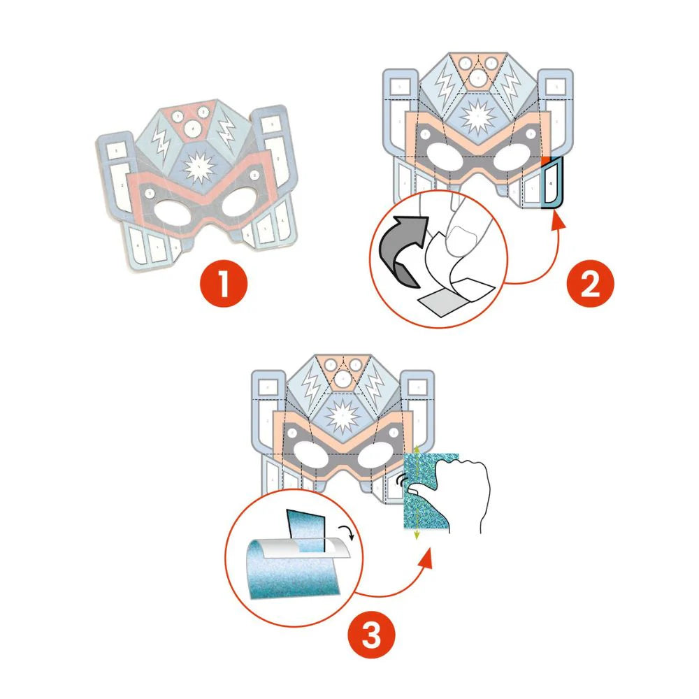 Djeco DJ07924 Super Robots