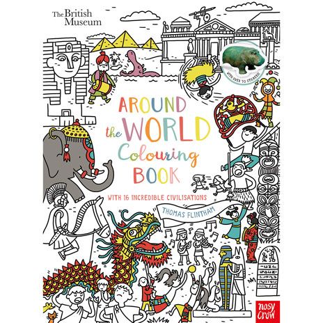 The British Museum: Around the World Colouring Book