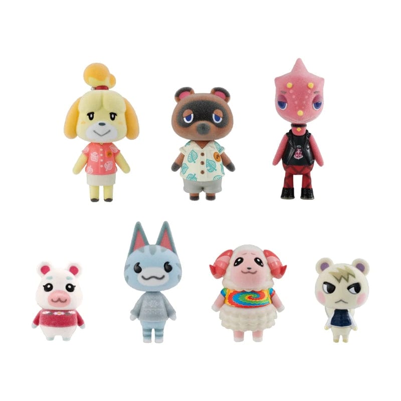 Bandai Flocked Doll Animal Crossing: New Horizons Flurry Mini Figure Wave 1 (7641352372472)