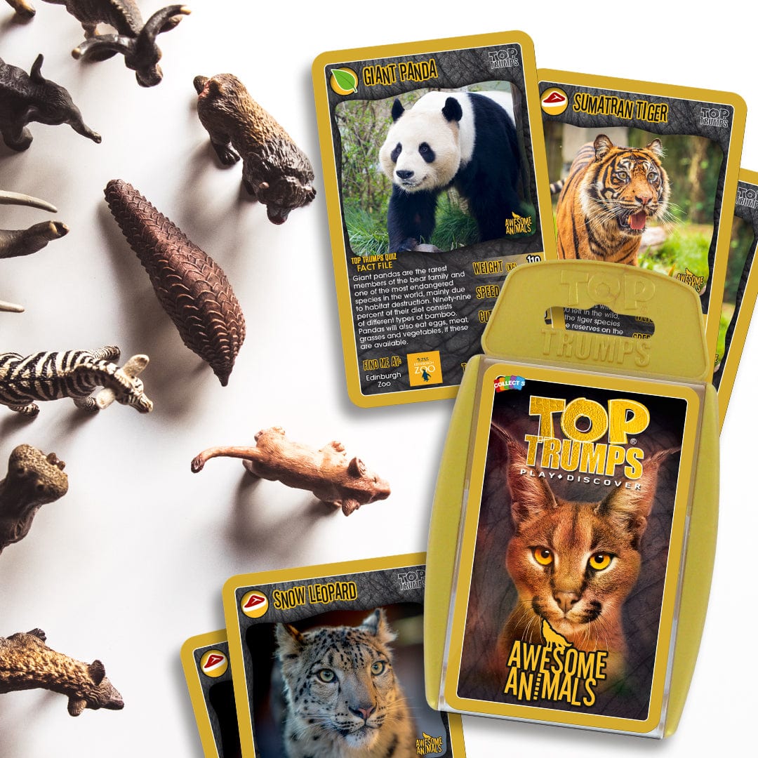 Winning Moves Top Trumps Awesome Animals Top Trumps (7823465906424)