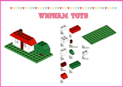 Wigwam Toys Brighton Becky's Lego builds - Lego House (7661843316984)
