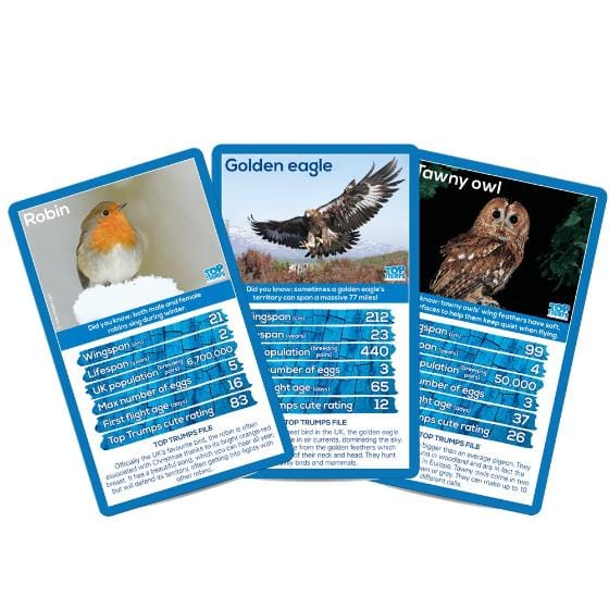 Winning Moves Top Trumps Birds of the World Top Trumps (7823447621880)