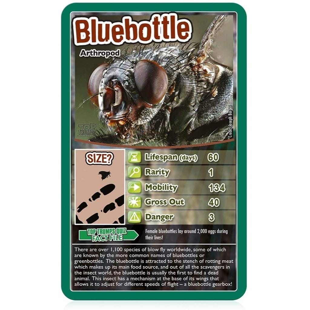 Winning Moves Top Trumps Bugs Top Trumps (6646730195104)