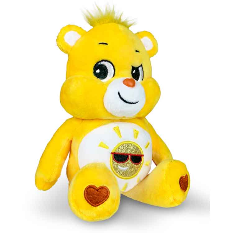 Basic Fun Care Bears Care Bears Funshine Bear 9" Glitter Plush Toy (7849199108344)
