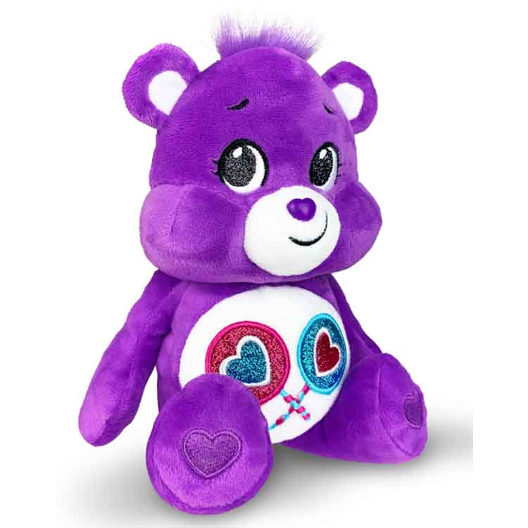 Basic Fun Care Bears Care Bears Share Bear 9" Glitter Plush Toy (7849204973816)