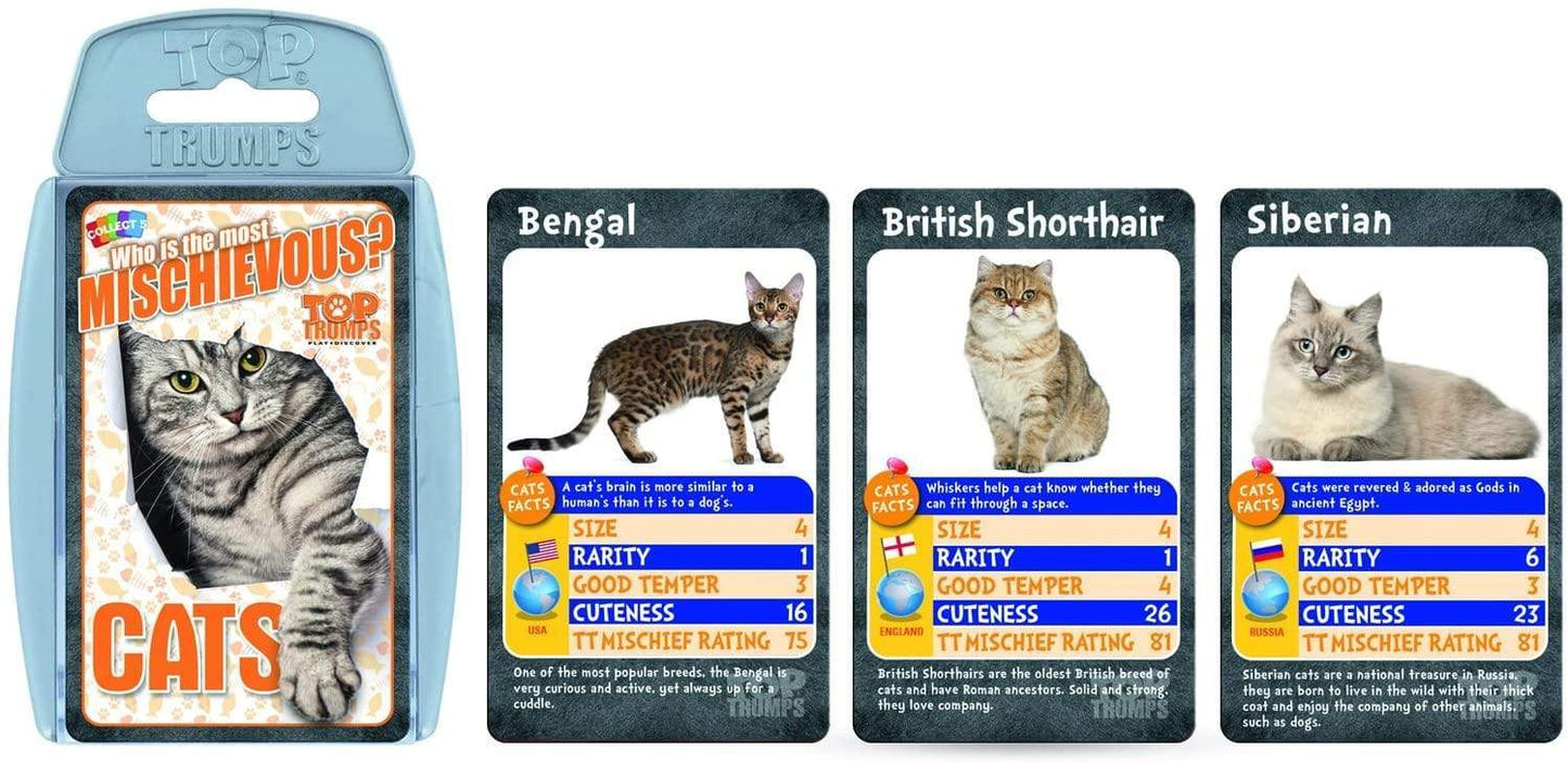 Cats Top Trumps - Wigwam Toys Brighton (5850899316896)