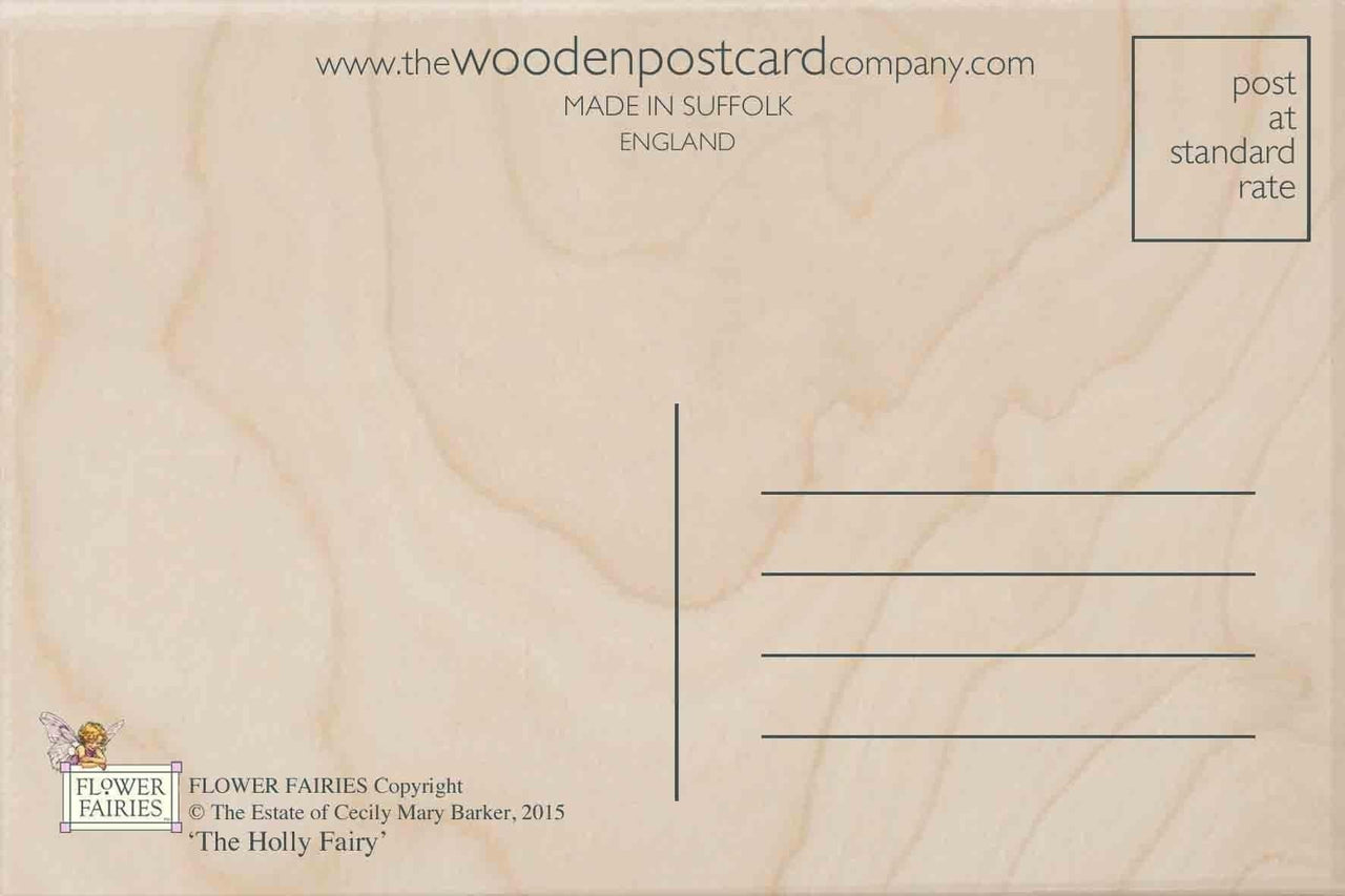 The Wooden Postcard Company Postcard Celandine Fairy Wooden Postcard (7069918232736)