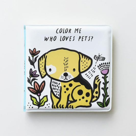 Wee Gallery Bath Toys Colour Me: Who Loves Pets? (6807352148128)