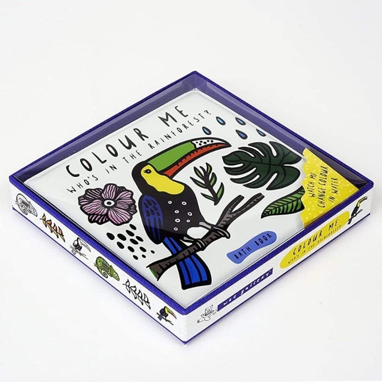 Colour Me: Who’s in the Rainforest? Baby's First Bath Book - Wigwam Toys Brighton (5103302377610)