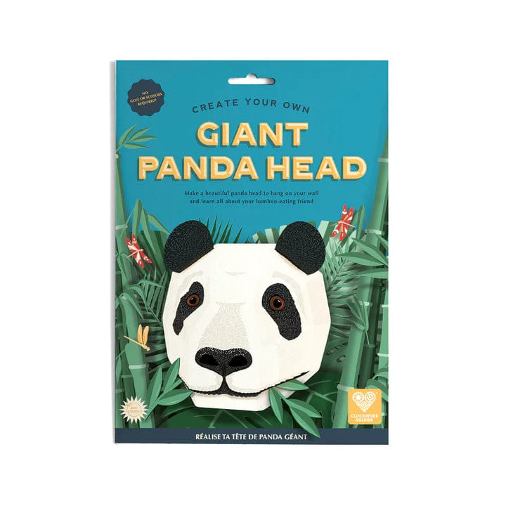 Clockwork Soldier Art & Craft Kits Create Your Own Giant Panda Head (7866320650488)