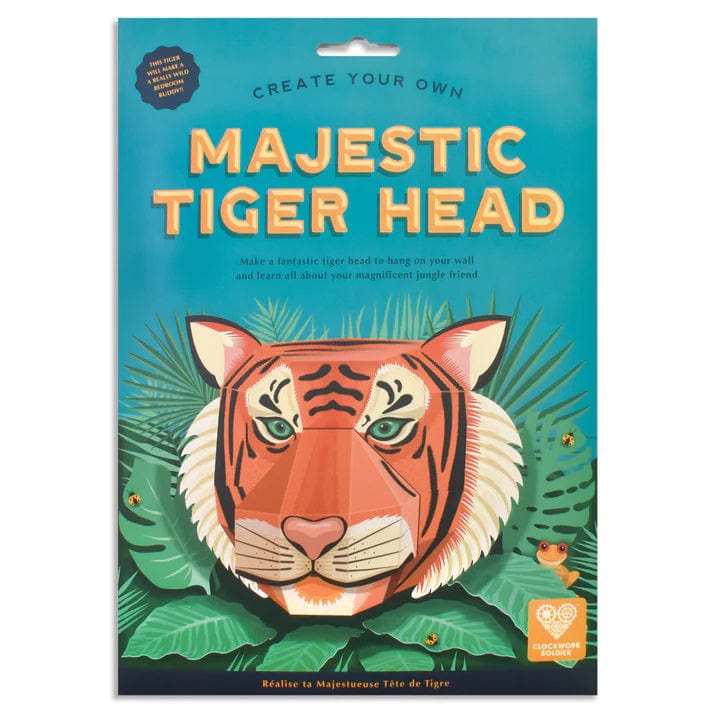 Clockwork Soldier Art & Craft Kits Create Your Own Majestic Tiger Head (7782135333112)