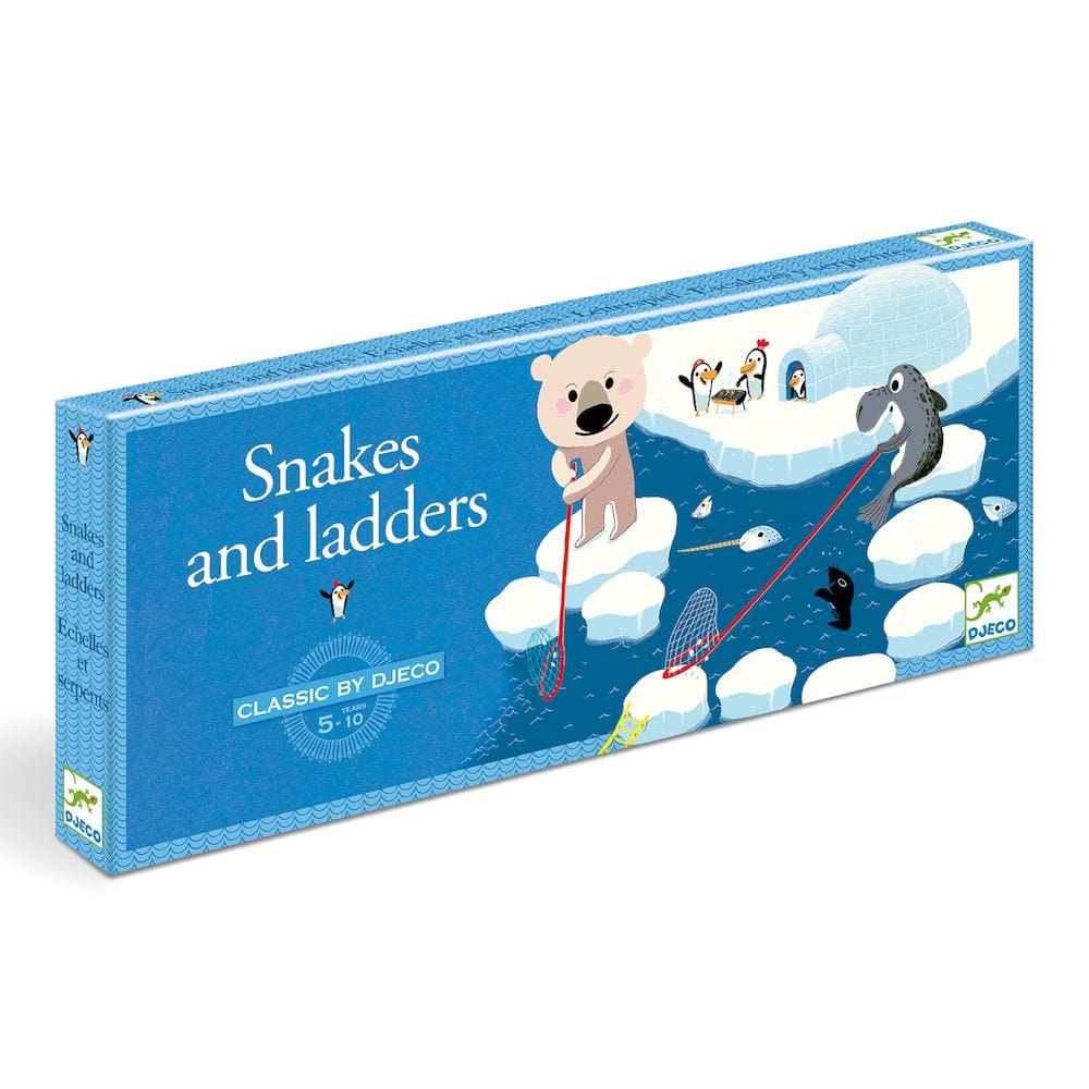Djeco Snakes & Ladders Djeco DJ05208 Snakes & Ladders (7874042986744)