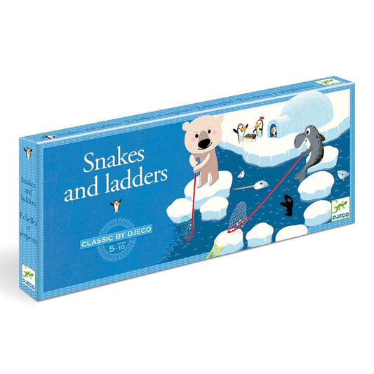 Djeco Snakes & Ladders Djeco DJ05208 Snakes & Ladders (7874042986744)
