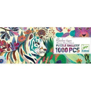 Djeco 1000 Piece Puzzle - Rainbow Tigers - Wigwam Toys Brighton (1798615302215)