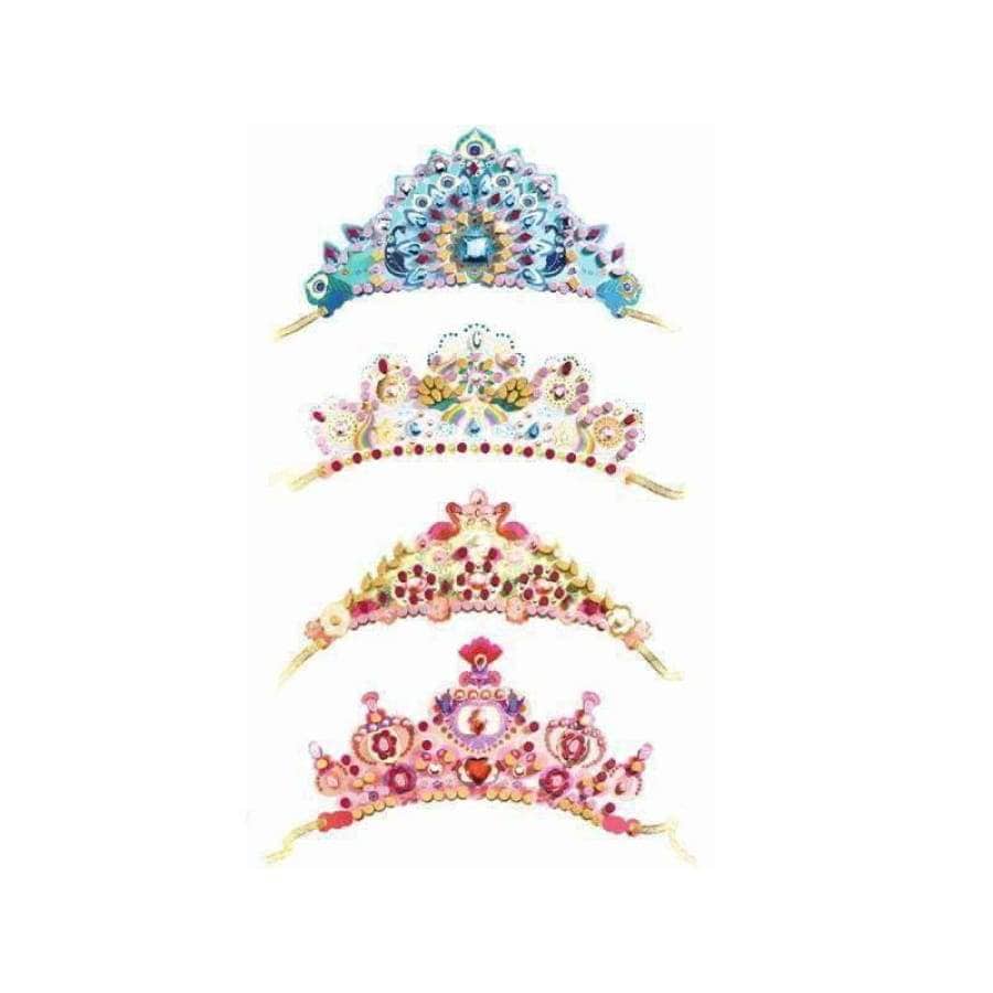 Djeco Do It Yourself Mosaic Tiaras - Wigwam Toys Brighton (1800050409543)