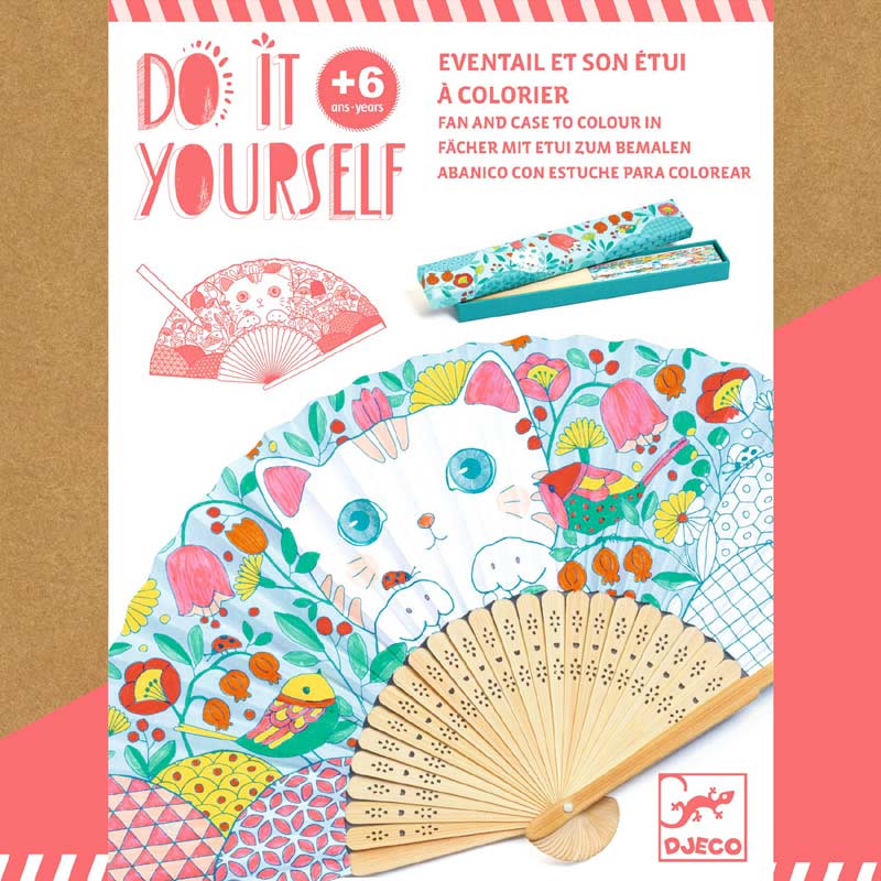 Djeco Creative Toy Djeco DJ07949 Do It Yourself Koneko Fan Kit (7878765576440)