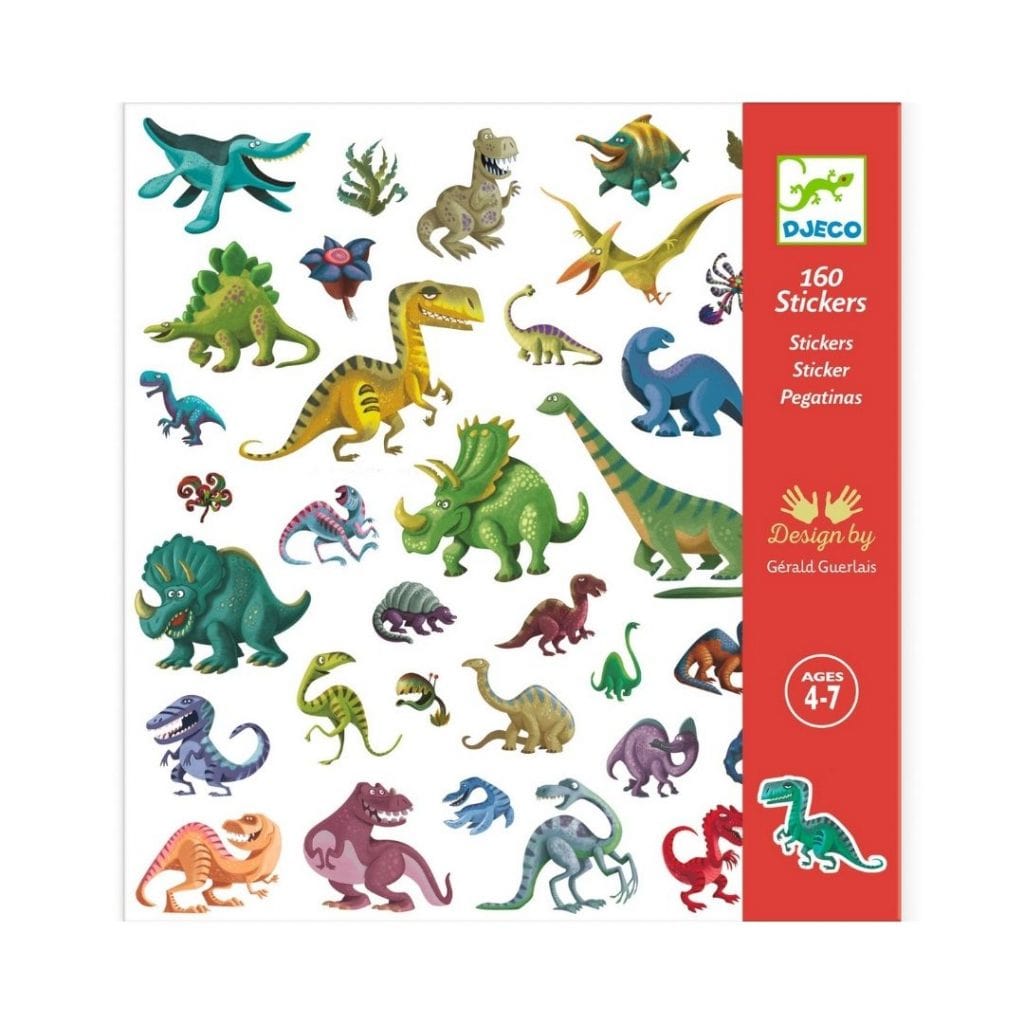 Djeco Stickers Djeco DJ08843 Dinosaur Stickers (7492837540088)