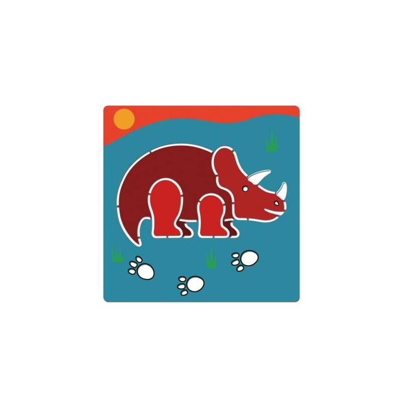 Djeco Arts & Crafts Djeco DJ08863 Stencils Dinosaurs (5915068465312)