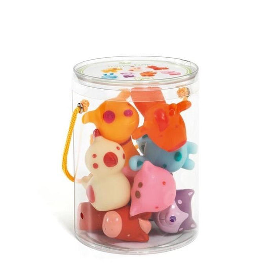 Stack, balance, and play with this cheerful wooden farm set—featuring bright colors, sturdy animal shapes, and endless stacking fun.