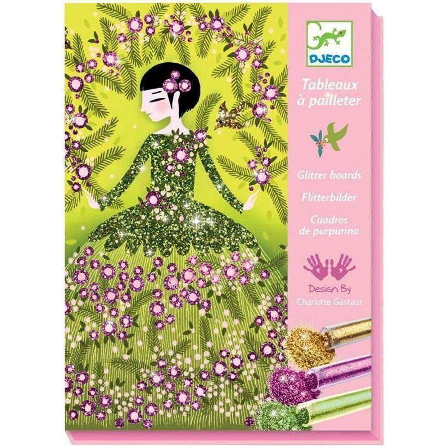 Djeco Glitter Boards Dresses - Wigwam Toys Brighton (1900425805895)