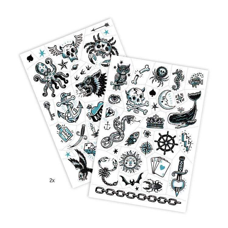 Djeco DJ09594 Dark Side Tattoos - Wigwam Toys Brighton (5728498843808)