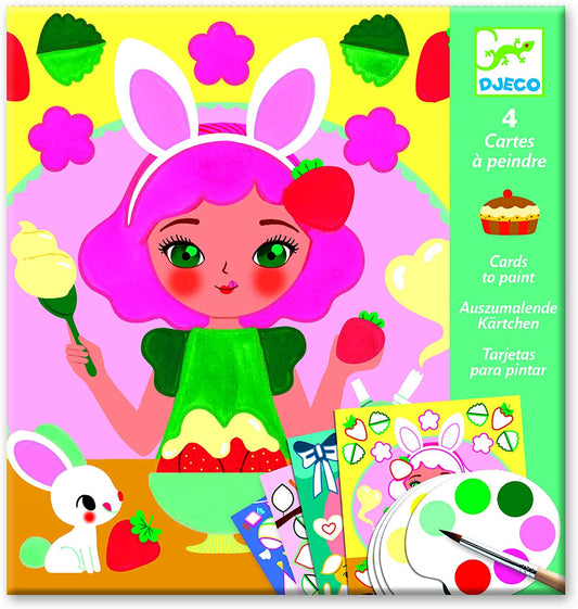 Djeco Carts to Paint Snack Time - Wigwam Toys Brighton (5721331663008)