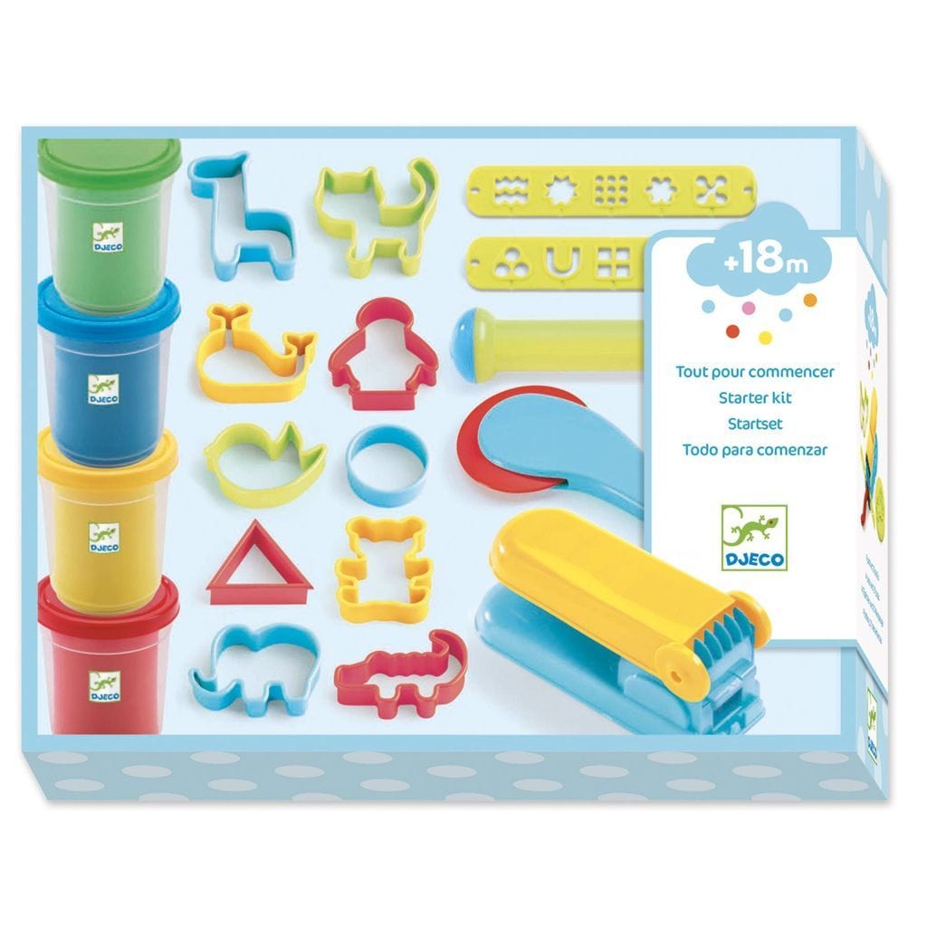 Djeco Play Dough Djeco DJ09755 Play Dough Starter Kit Classical (5918540464288)