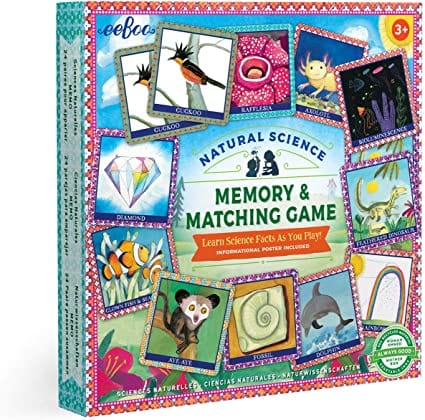 eeBoo Memory Game eeBoo Natural Science Memory & Matching Game (7822088896760)