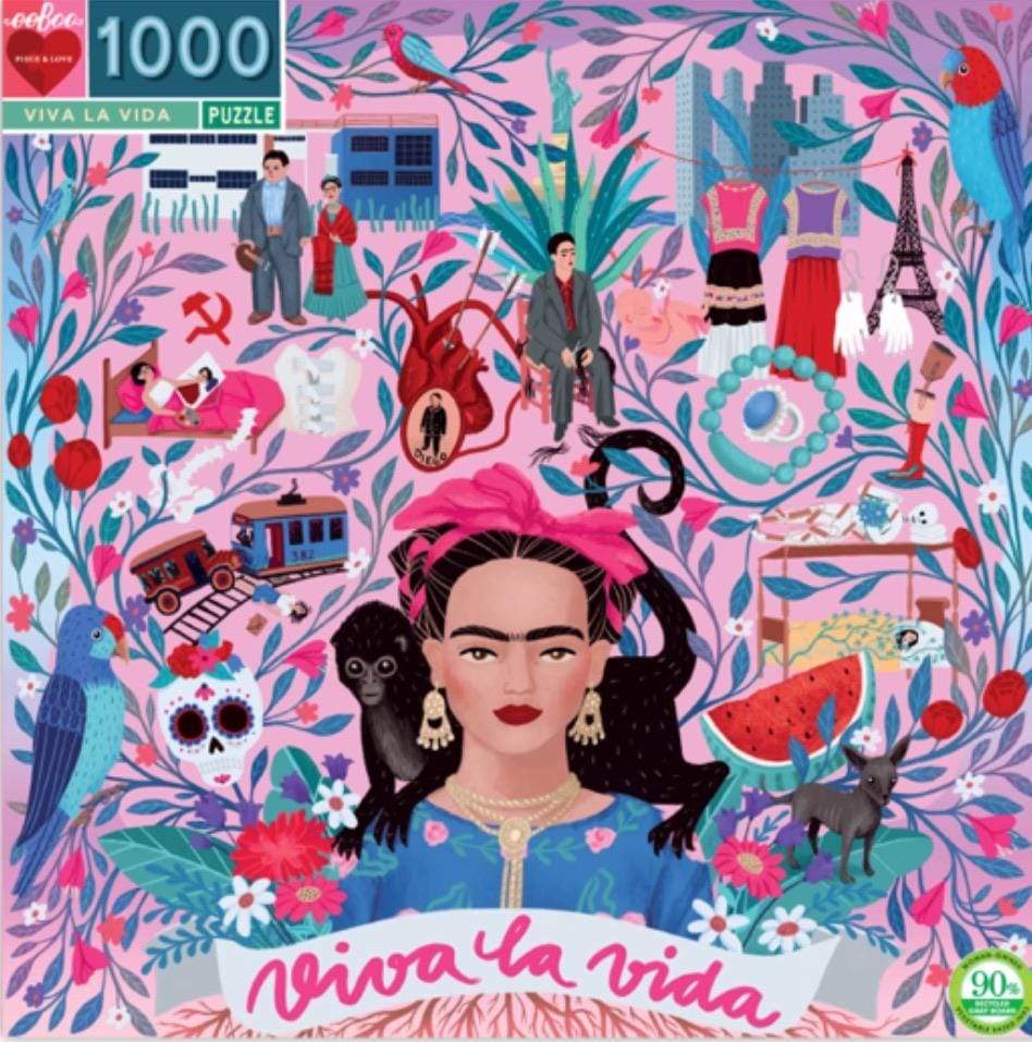 Eeboo Viva la Vida 1000 Piece Jigsaw Puzzle - Wigwam Toys Brighton (5566740168864)