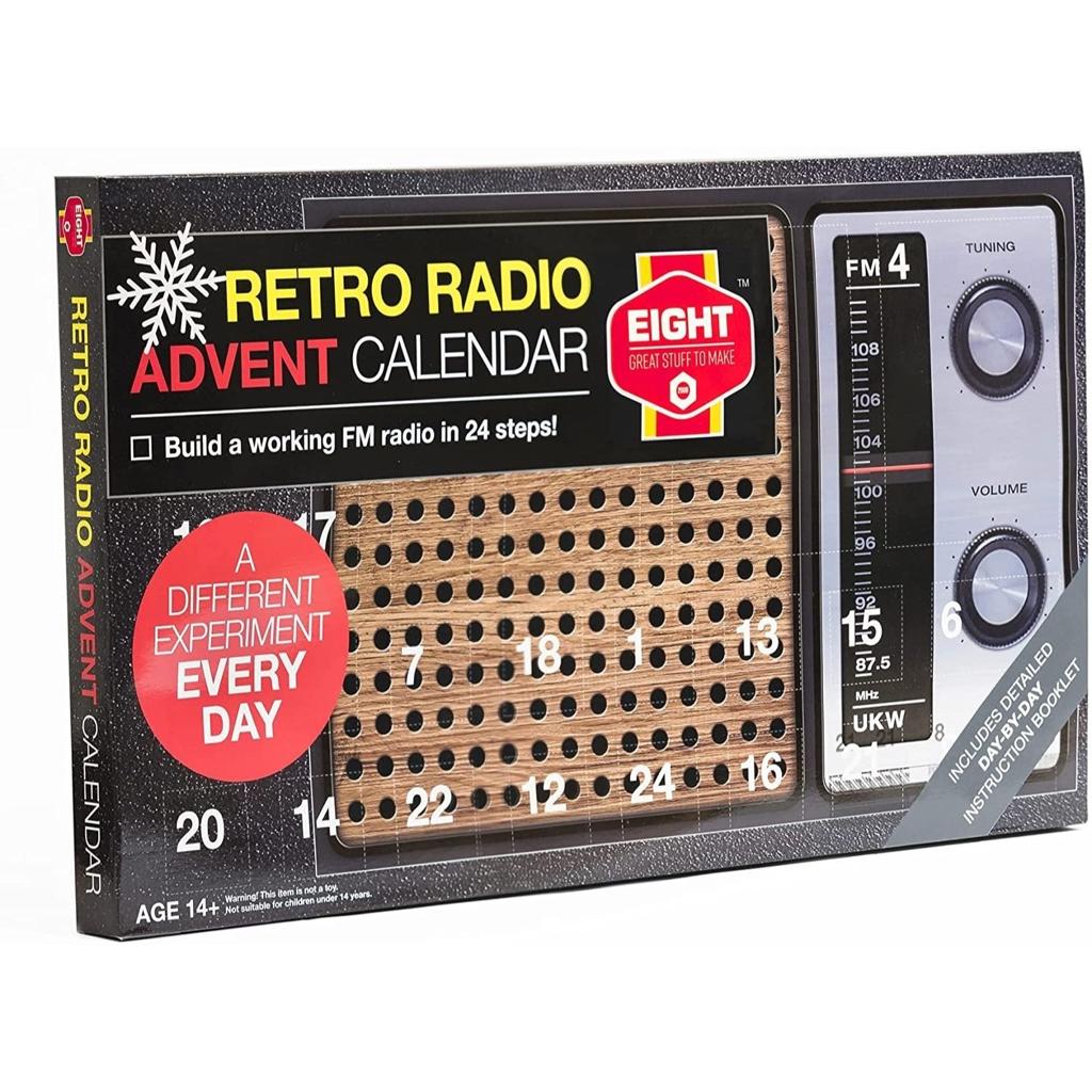 Eight Retro Toys Eight (was Haynes) Retro Radio Advent Calendar 2021 (7015103168672)