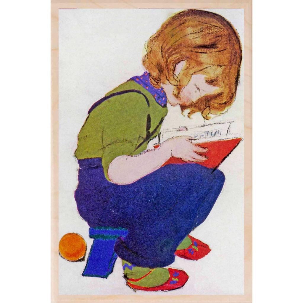 The Wooden Postcard Company Postcard Enchanted Hour Wooden Postcard (7078271582368)