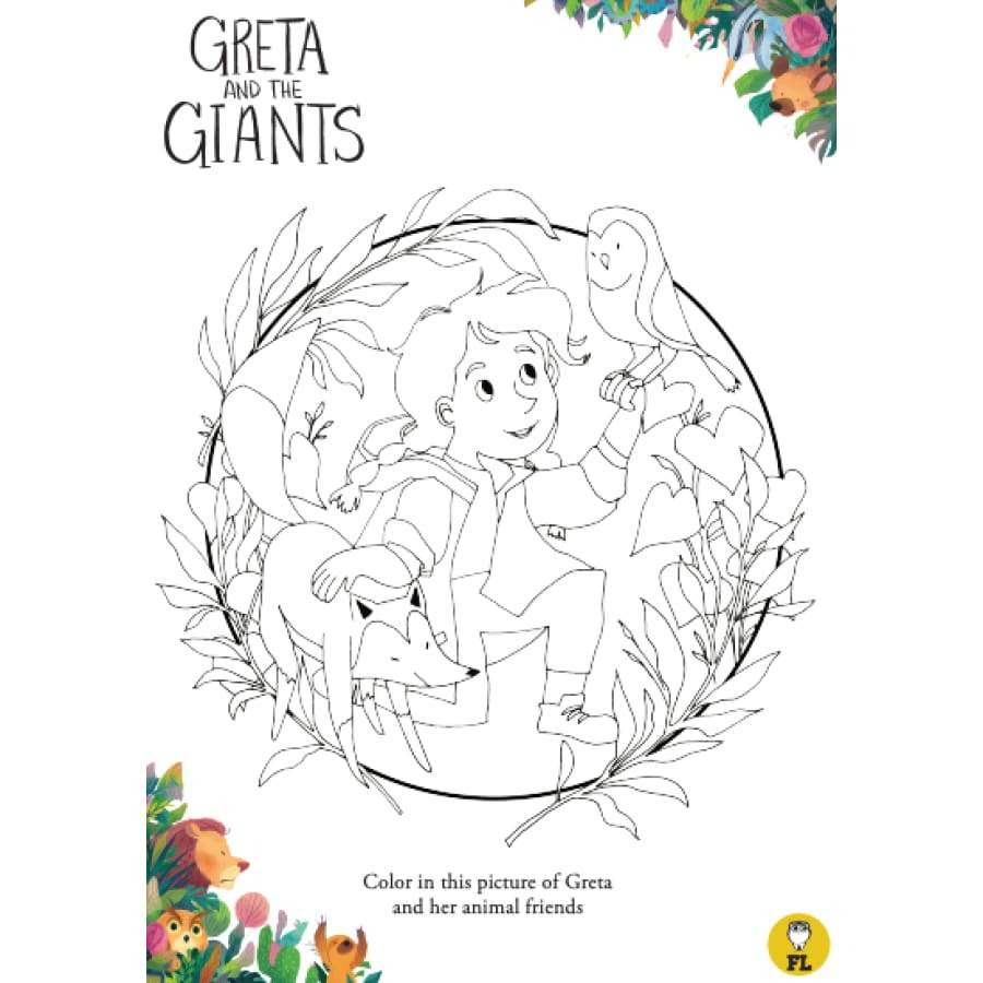 FREE Greta and the Giants Activity Coloring Sheets - Wigwam Toys Brighton (4727577706634)