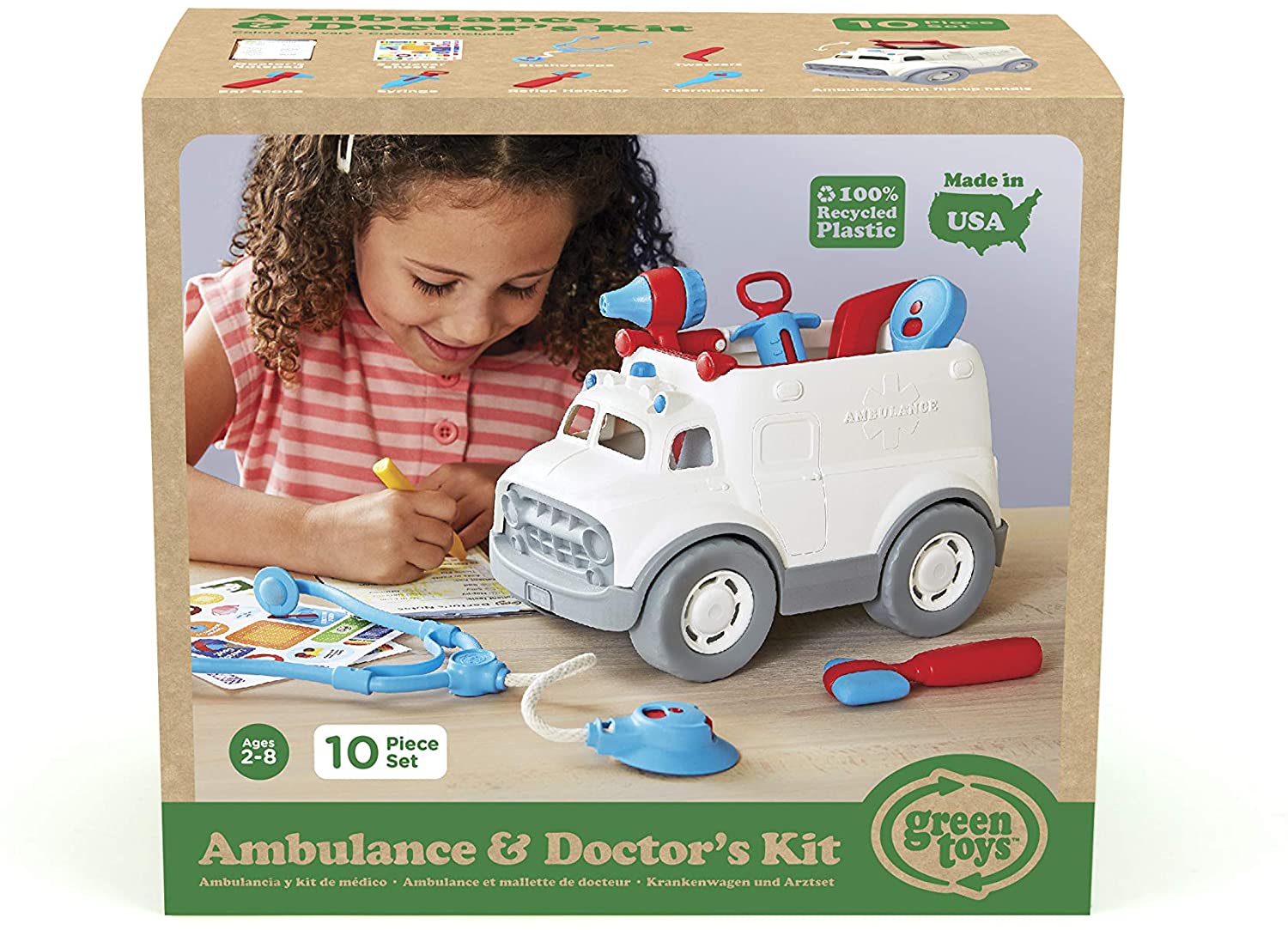 Green Toys Ambulance & Doctor’s Kit - Wigwam Toys Brighton (5860082974880)