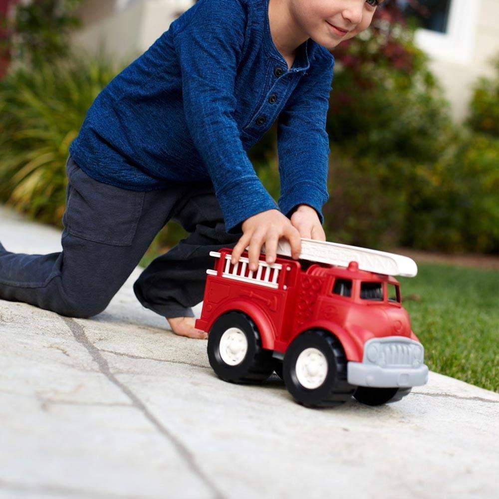 Green Toys Fire Truck - Wigwam Toys Brighton (5360736436384)