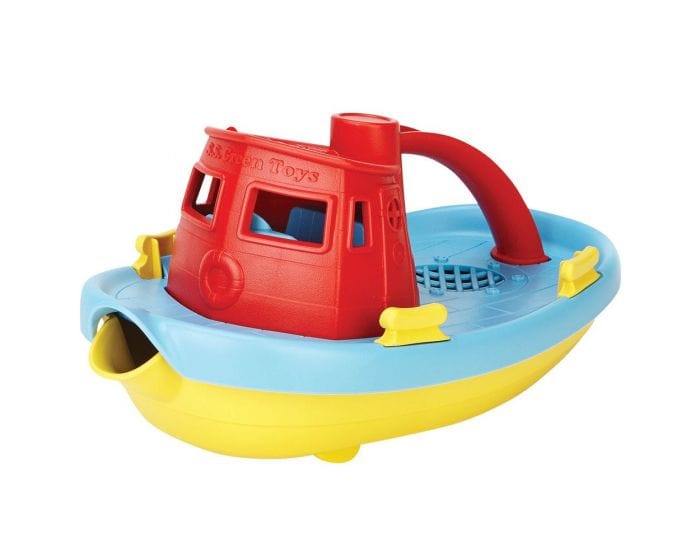 Green Toys Toy Vehicles Green Toys Tugboat Red (6756966039712)
