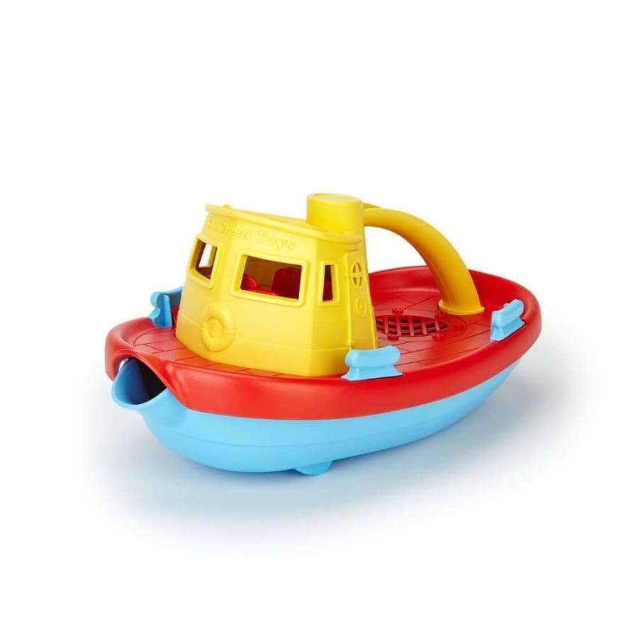 Green Toys Tugboat Yellow - Wigwam Toys Brighton (4366762770570)