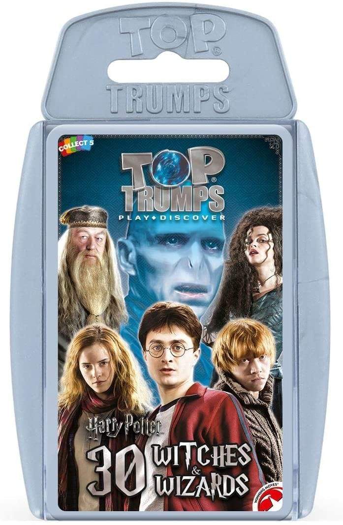 Harry Potter 30 Witches & Wizards Top Trumps - Wigwam Toys Brighton (5822776377504)