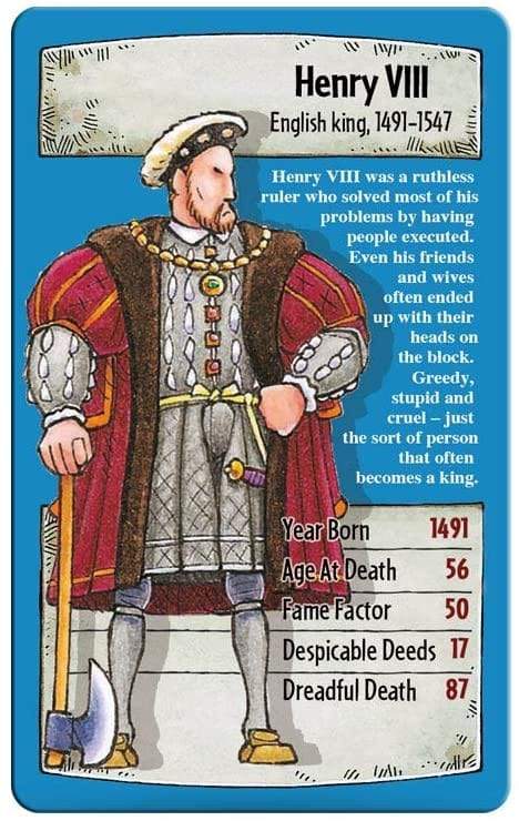 Horrible Histories Top Trumps Wigwam Toyshop (5850923008160)