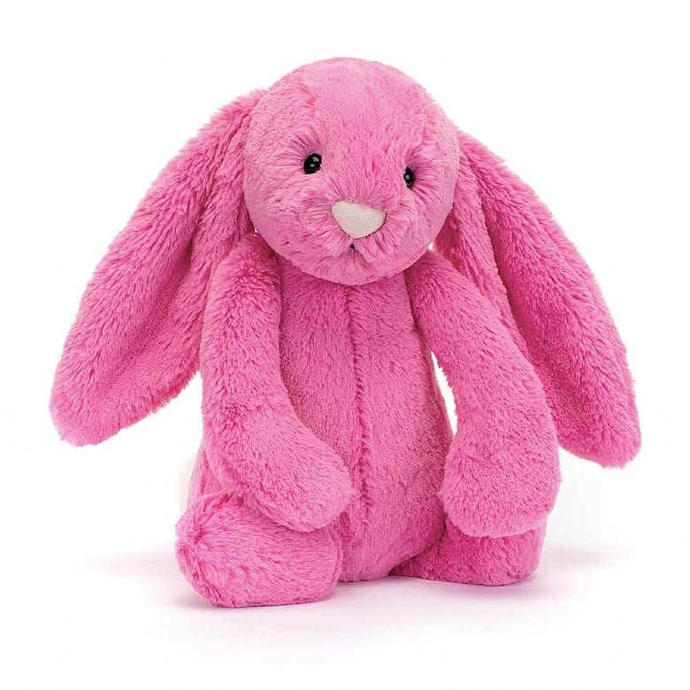 Jellycat Soft Toy Jellycat Bashful Hot Pink Bunny Medium (7918802796792)