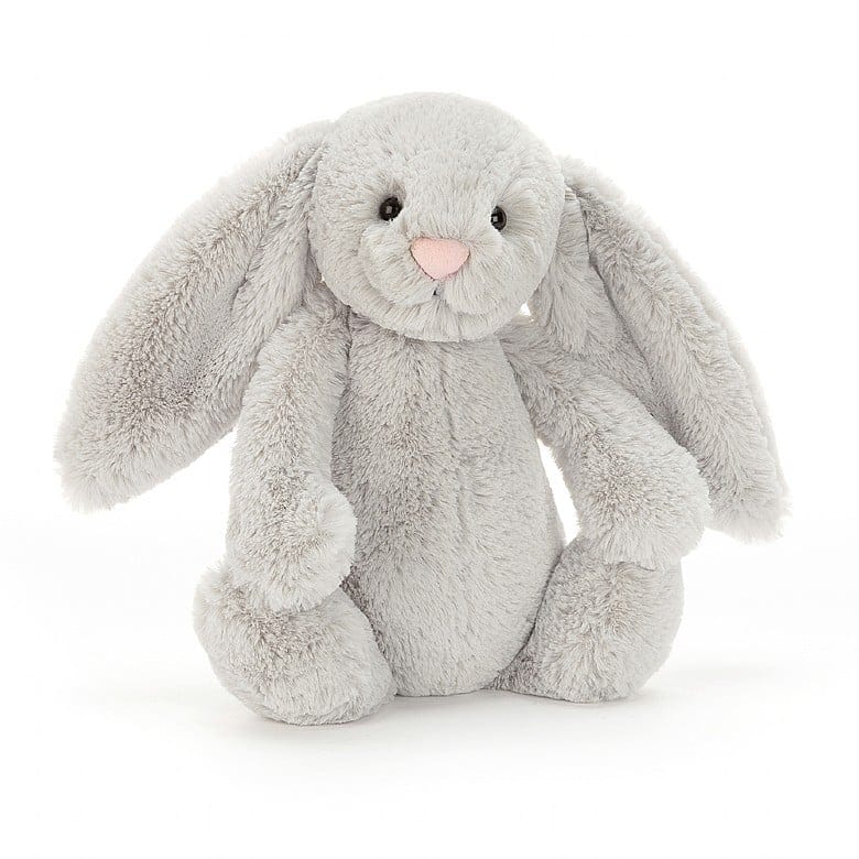 Jellycat Soft Toy Jellycat Bashful Silver Bunny Medium (7919269642488)
