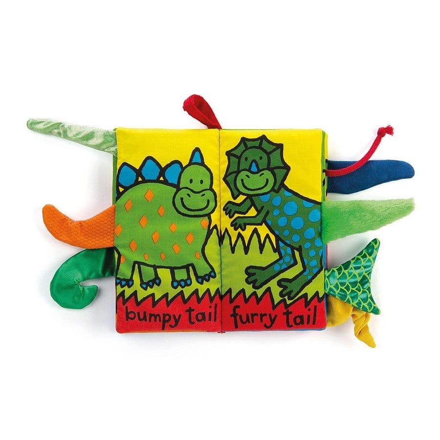 Jellycat Soft cloth book Jellycat Dino Tails Book (7594927816952)