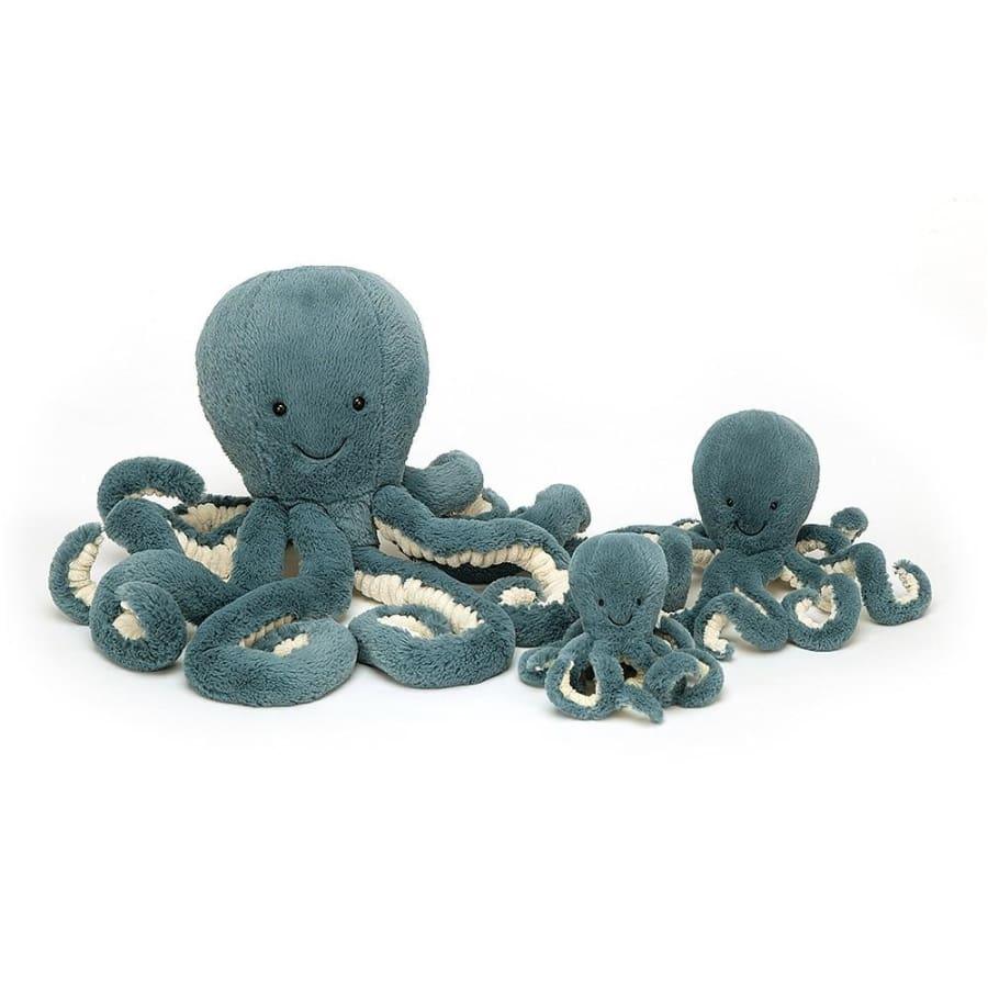 Jellycat Storm Octopus Tiny - Wigwam Toys Brighton (4386346369162)