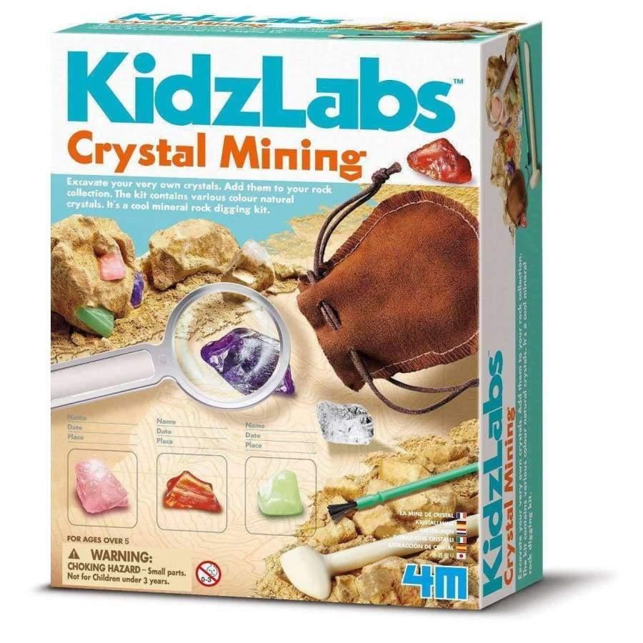 KidzLabs Crystal Mining fun - Wigwam Toys Brighton (1826078720071)