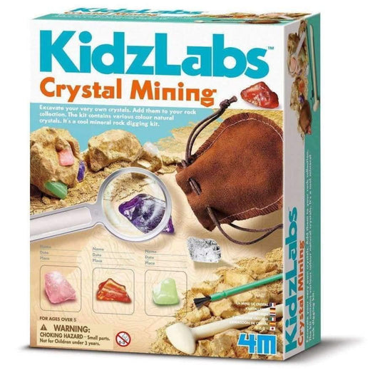 KidzLabs Crystal Mining fun - Wigwam Toys Brighton (1826078720071)
