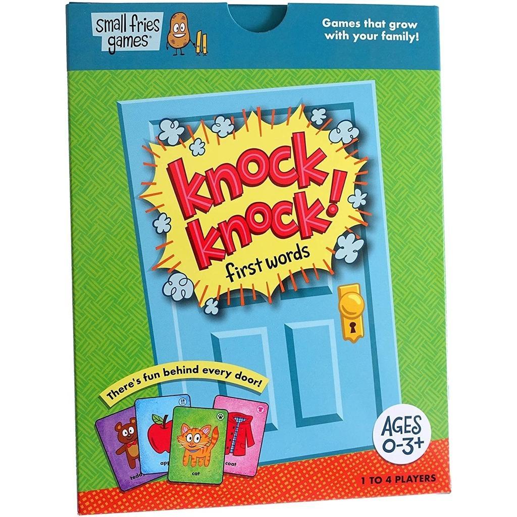 Small Fries Games Card Game Knock Knock! First Words Card Game (7089113071776)